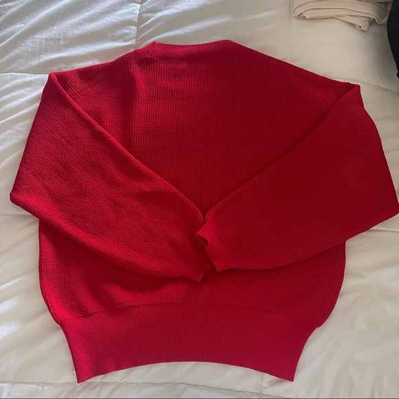 Aritiza Wilfred Red Sweater - Picture 5 of 6